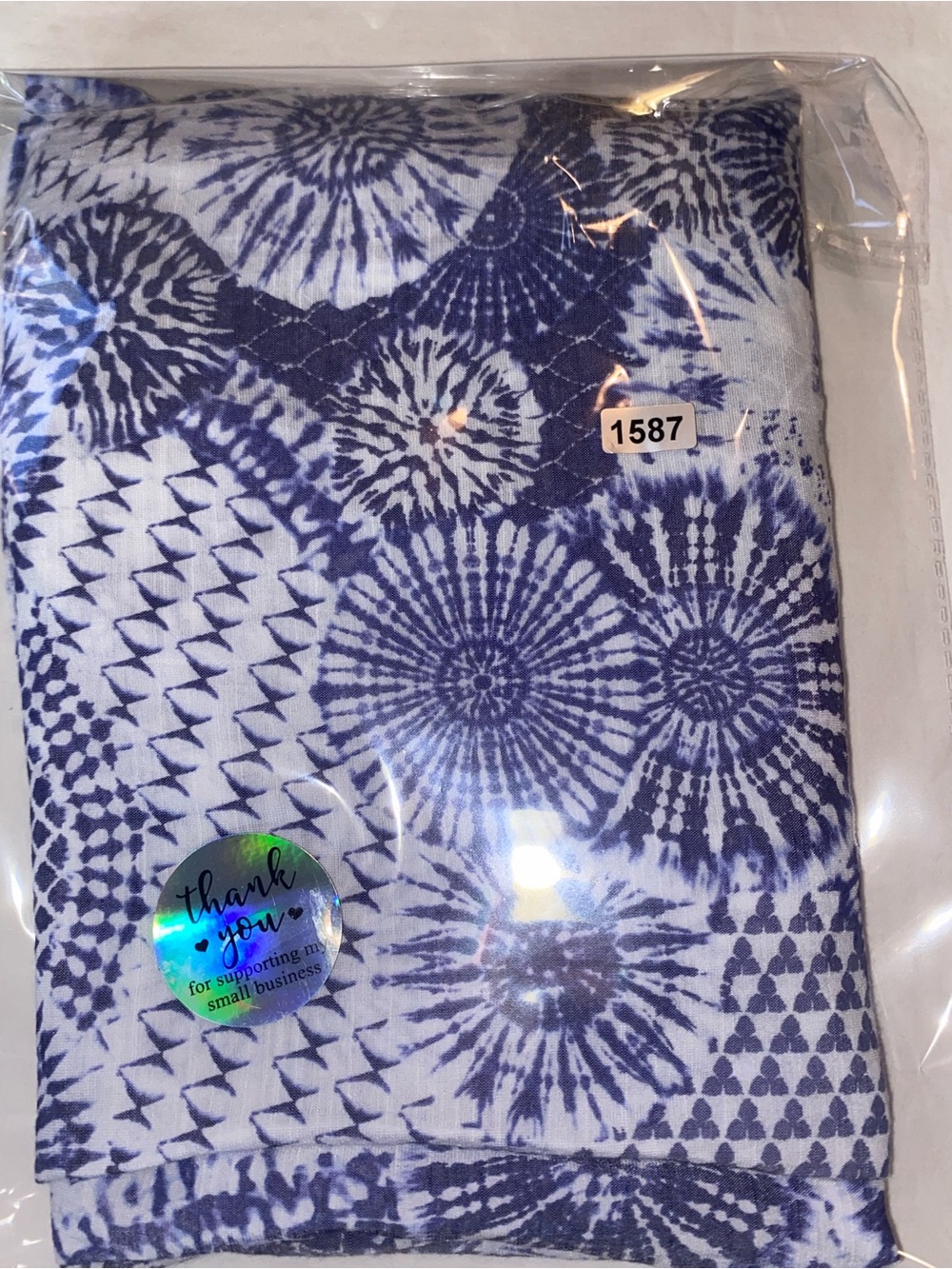 Notations Purple & White Sleeveless Printed Tank Top - Picture 8 of 8